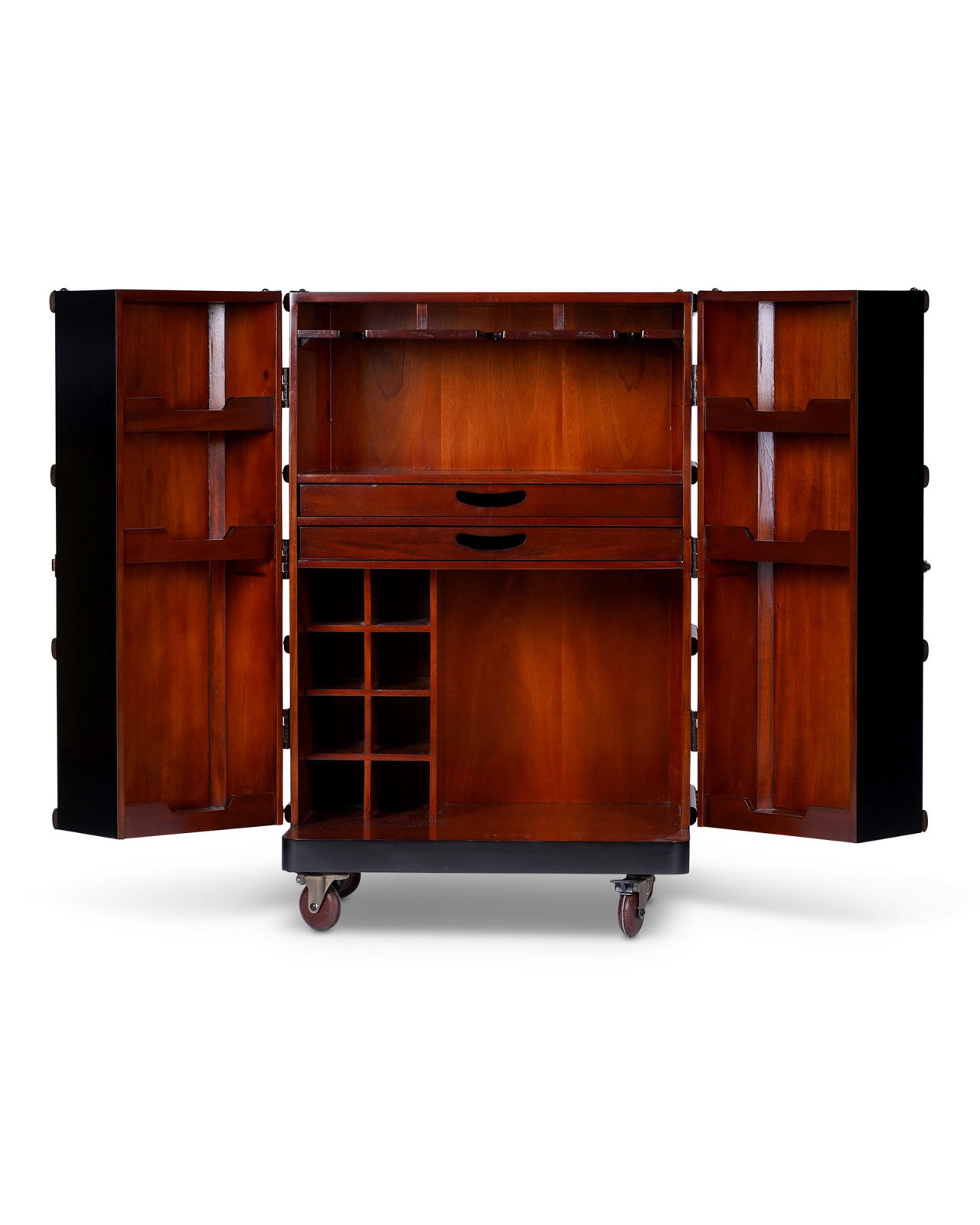 Polo Club barskåp svart