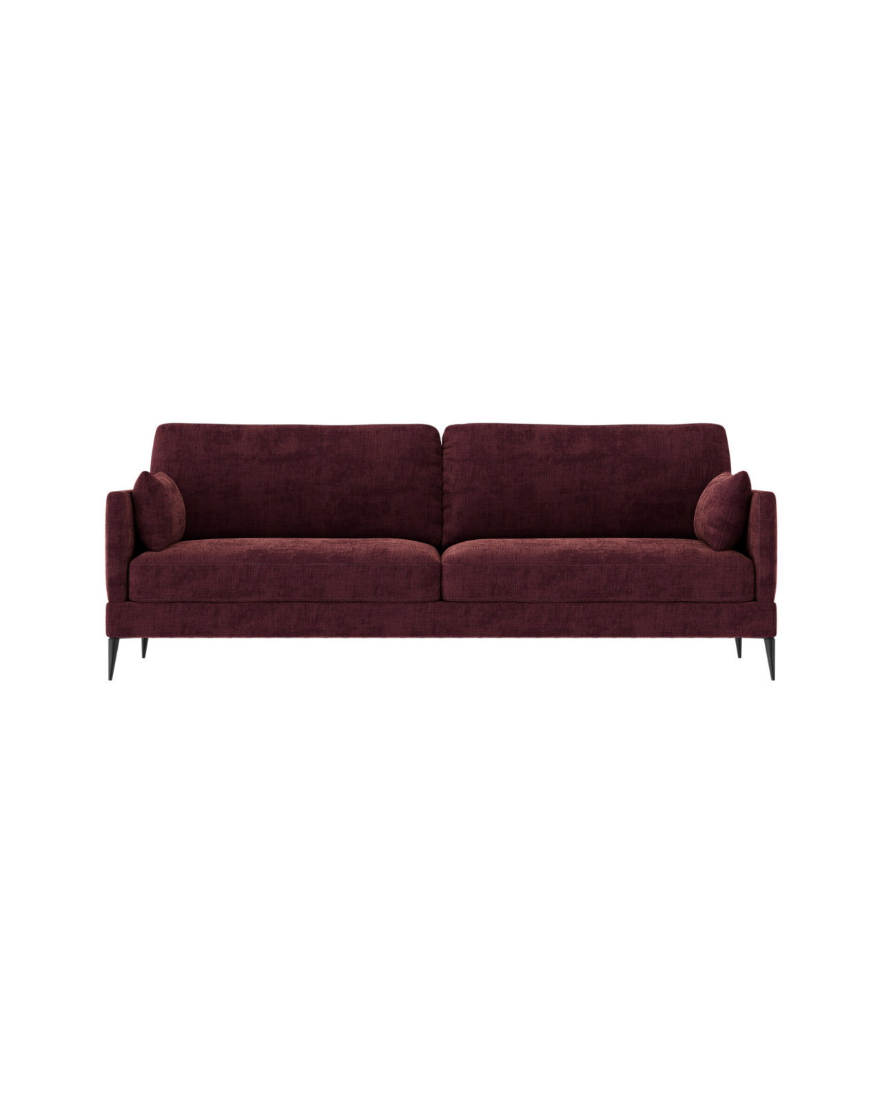 Andorra soffa gabby burgundy