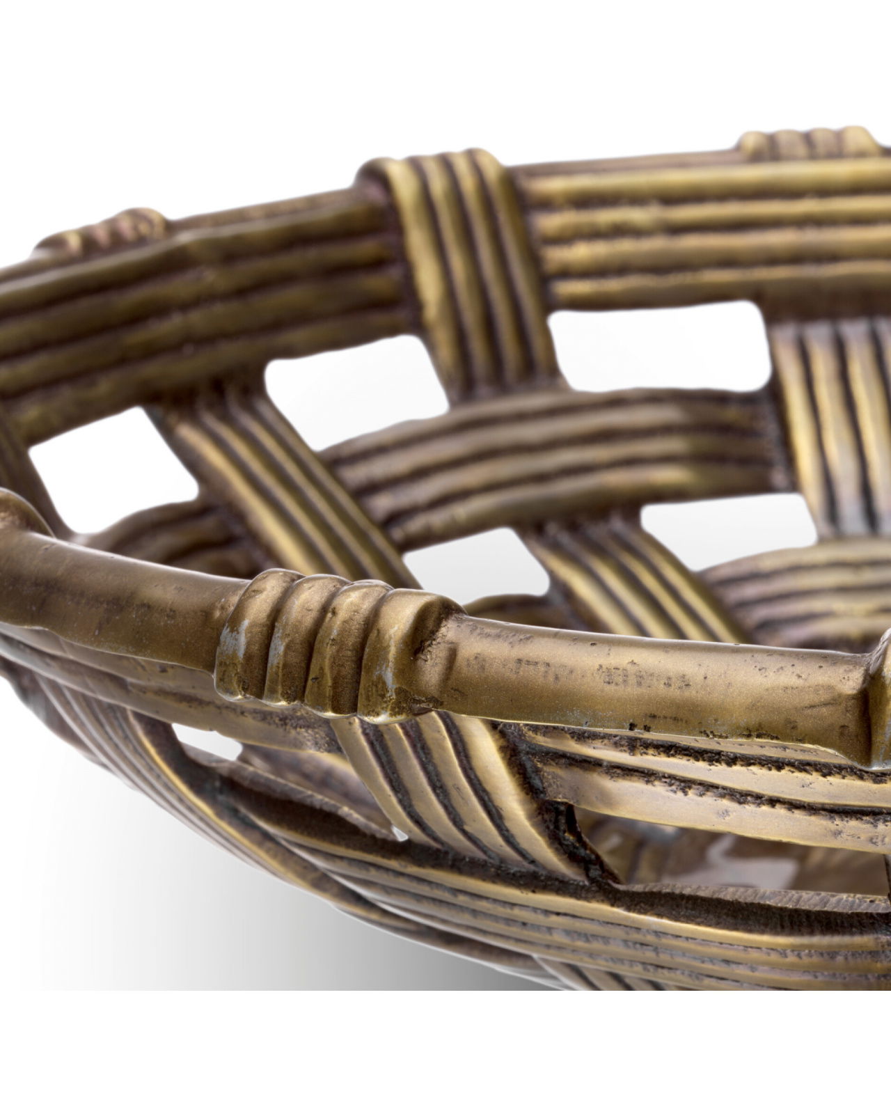 Arona skål vintage mässing