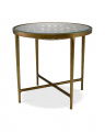 Sorrento Side Table Antique Brass