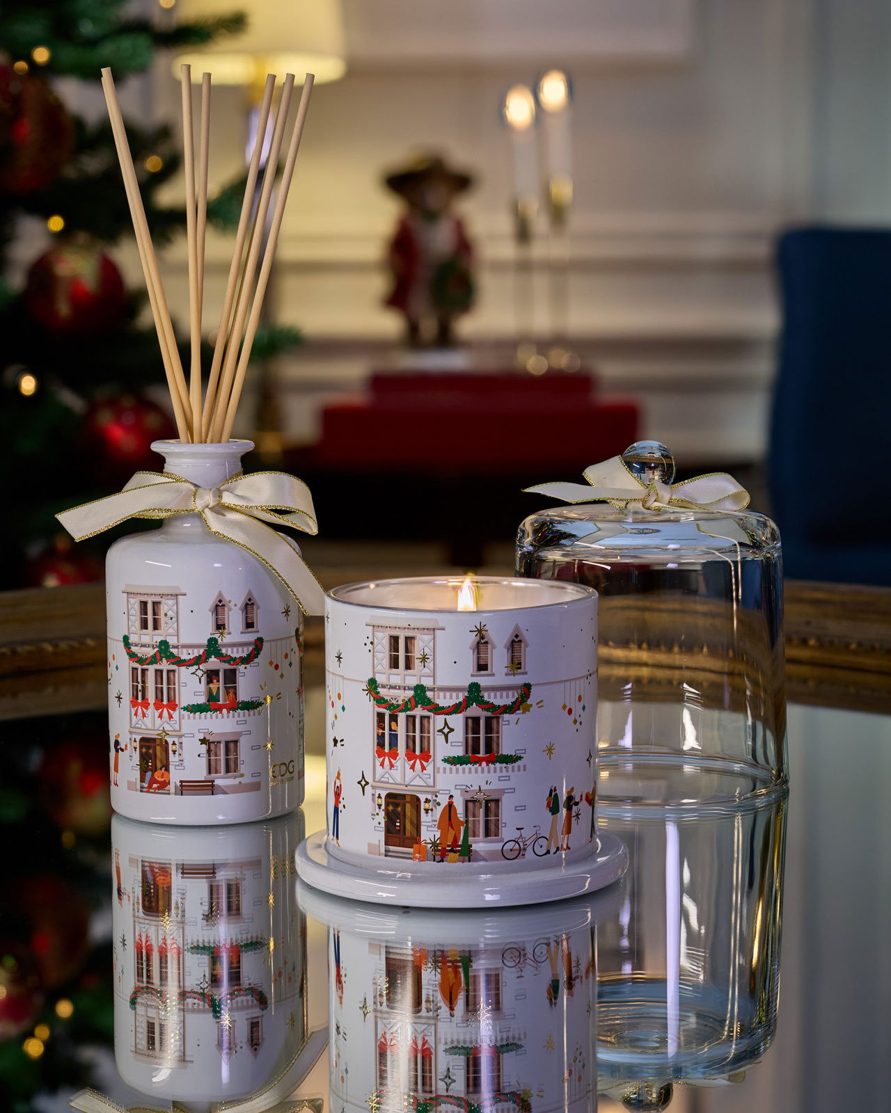 Rue de Rivoli Scented Candle White