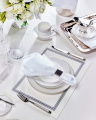 Regatta Placemat White/Grey