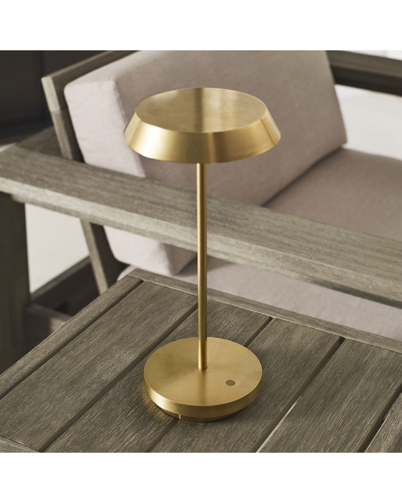 Tepa bordslampa uppladdningsbar mässing