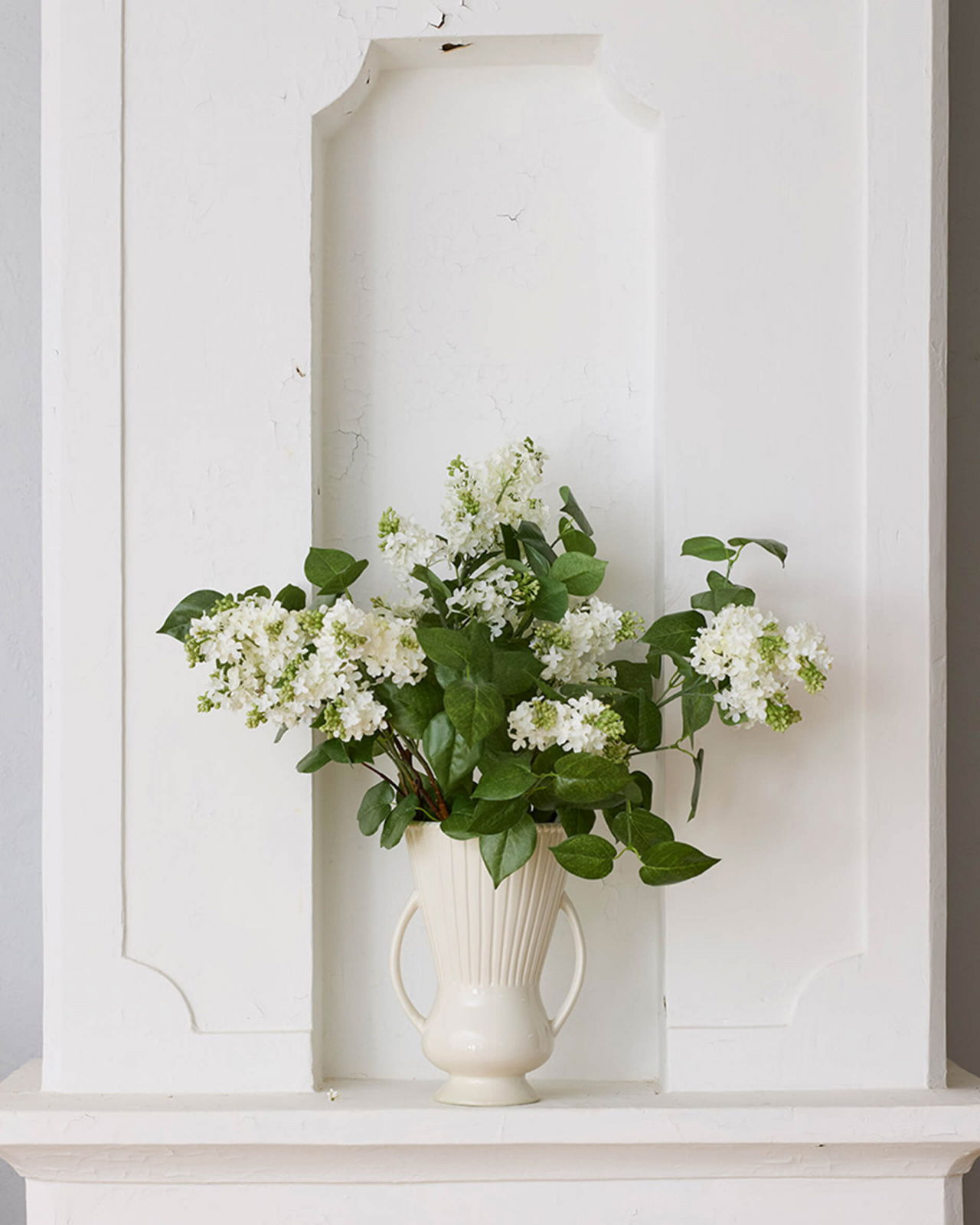 Celina Vase White