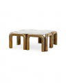 Sunwood Coffee Table Vintage Brass