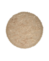 Rio rundt beige tæppe