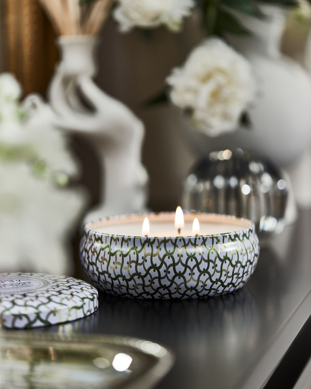 Moroccan Mint Tea doftljus 3-wick