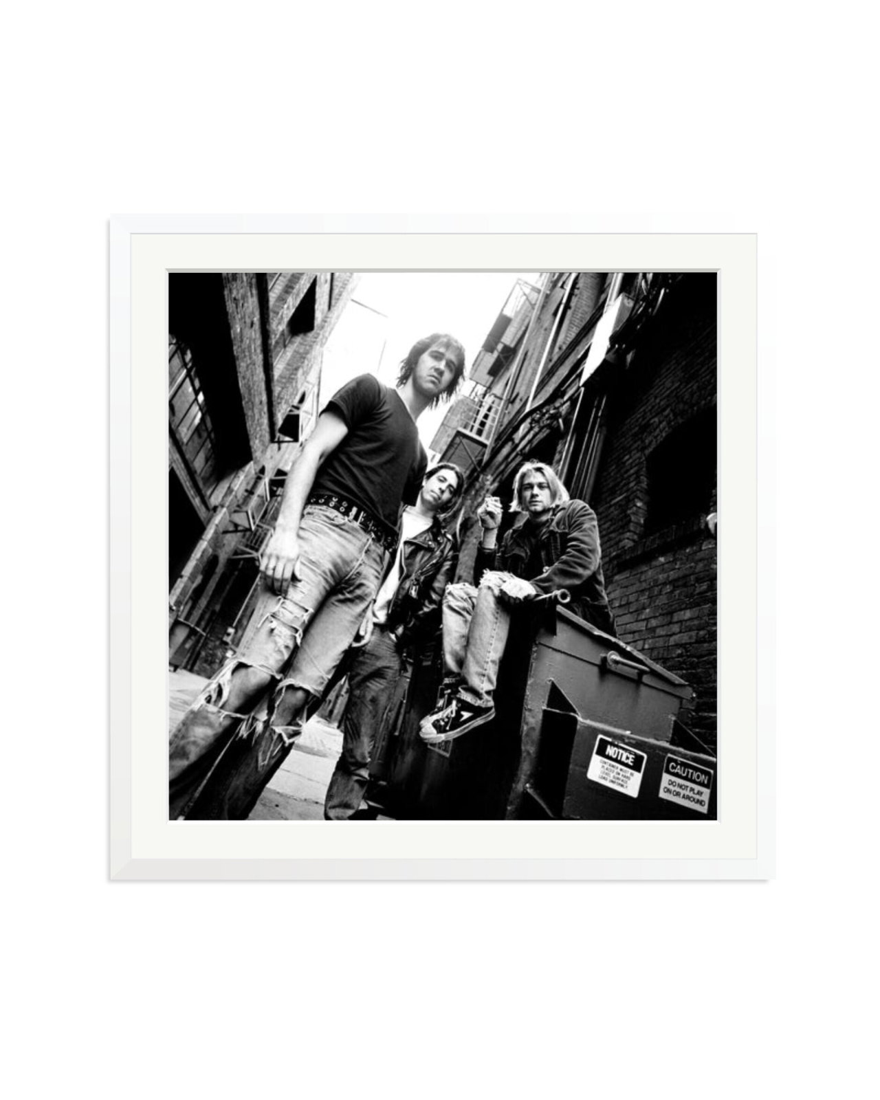 Nirvana in Seattle White / XXL