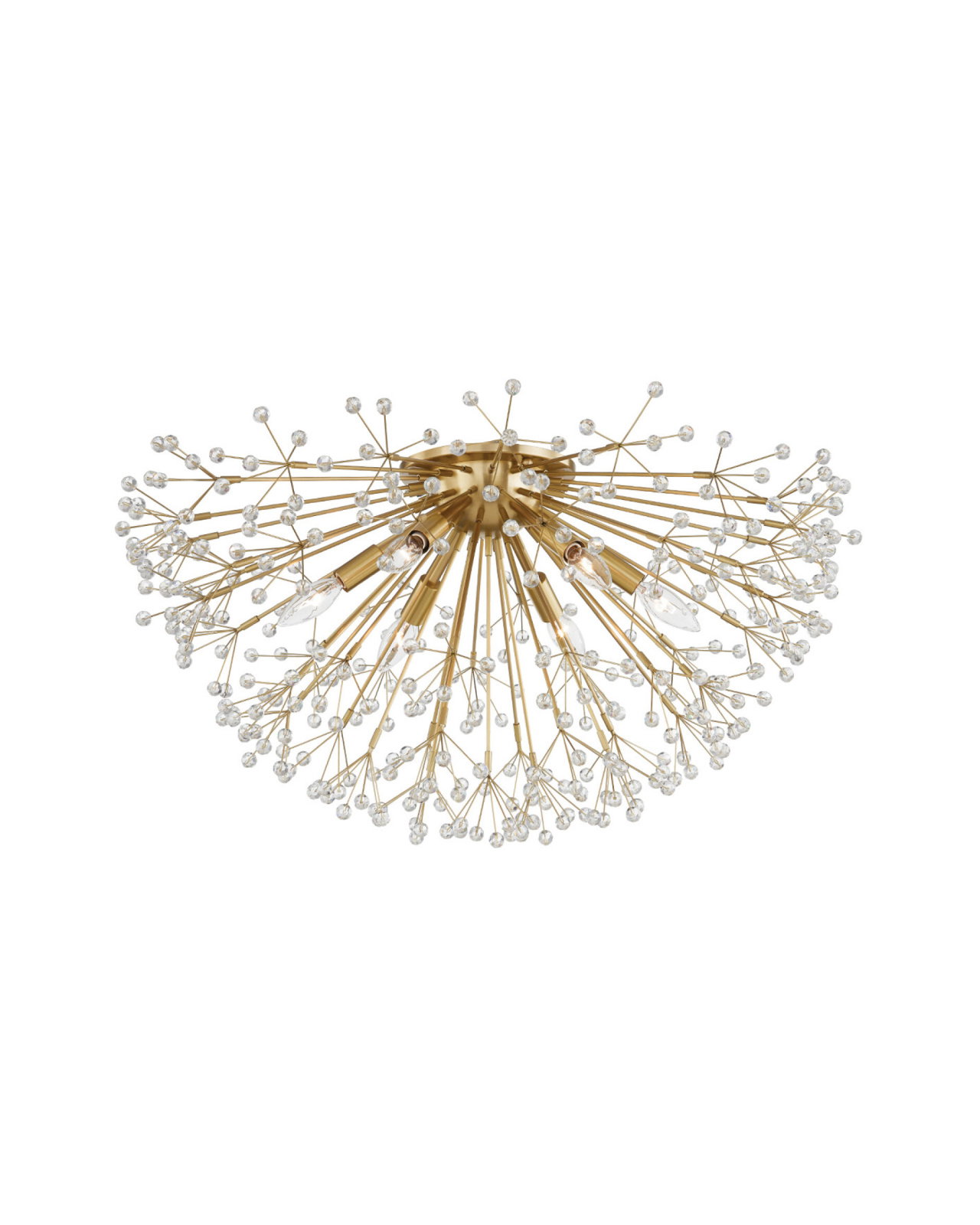 Dunkirk plafond antikk messing