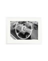 Porsche Steering Wheel White / XL
