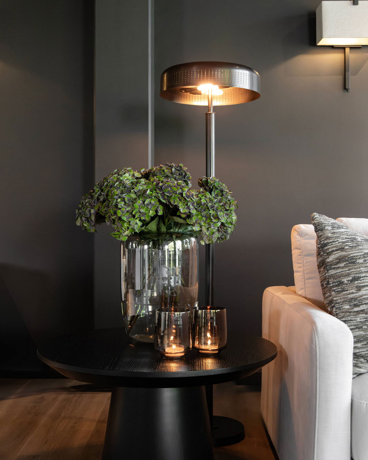 Armando golvlampa antik brons