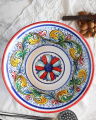 Scala Salad Bowl Red