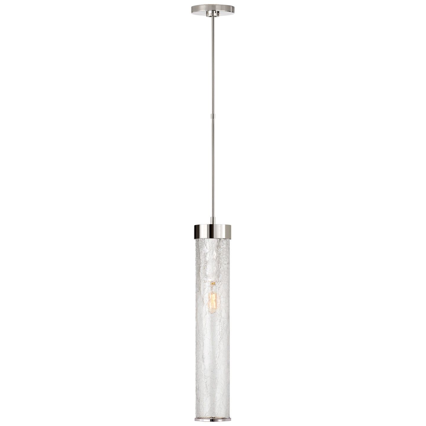Liaison Long Pendant Polished Nickel