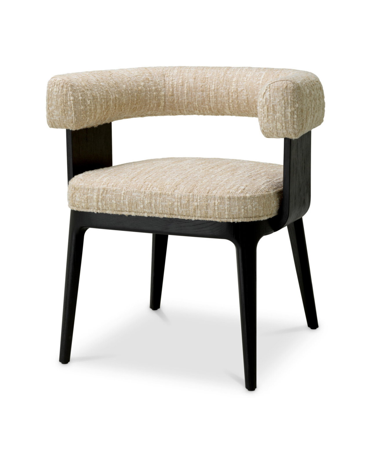 Dubois armstoel bouclé Sonata cream