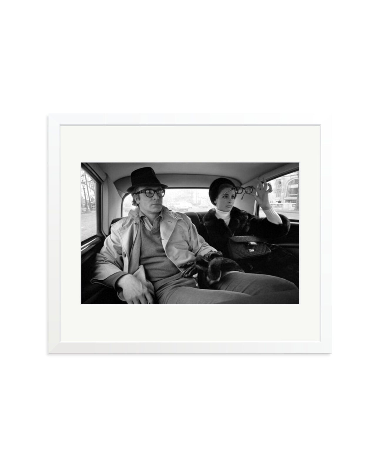 Camilla Sparv with Michael Caine White / Large