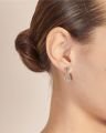 Petite Sofia earrings crystal guld