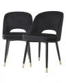 Cliff dining chairs black