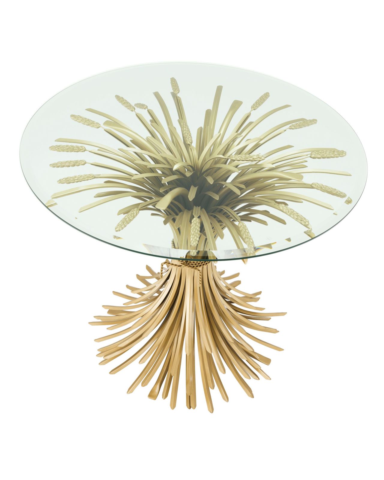 Bonheur sidobord guld L OUTLET