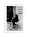 Michael Caine on His Bike White / XXL