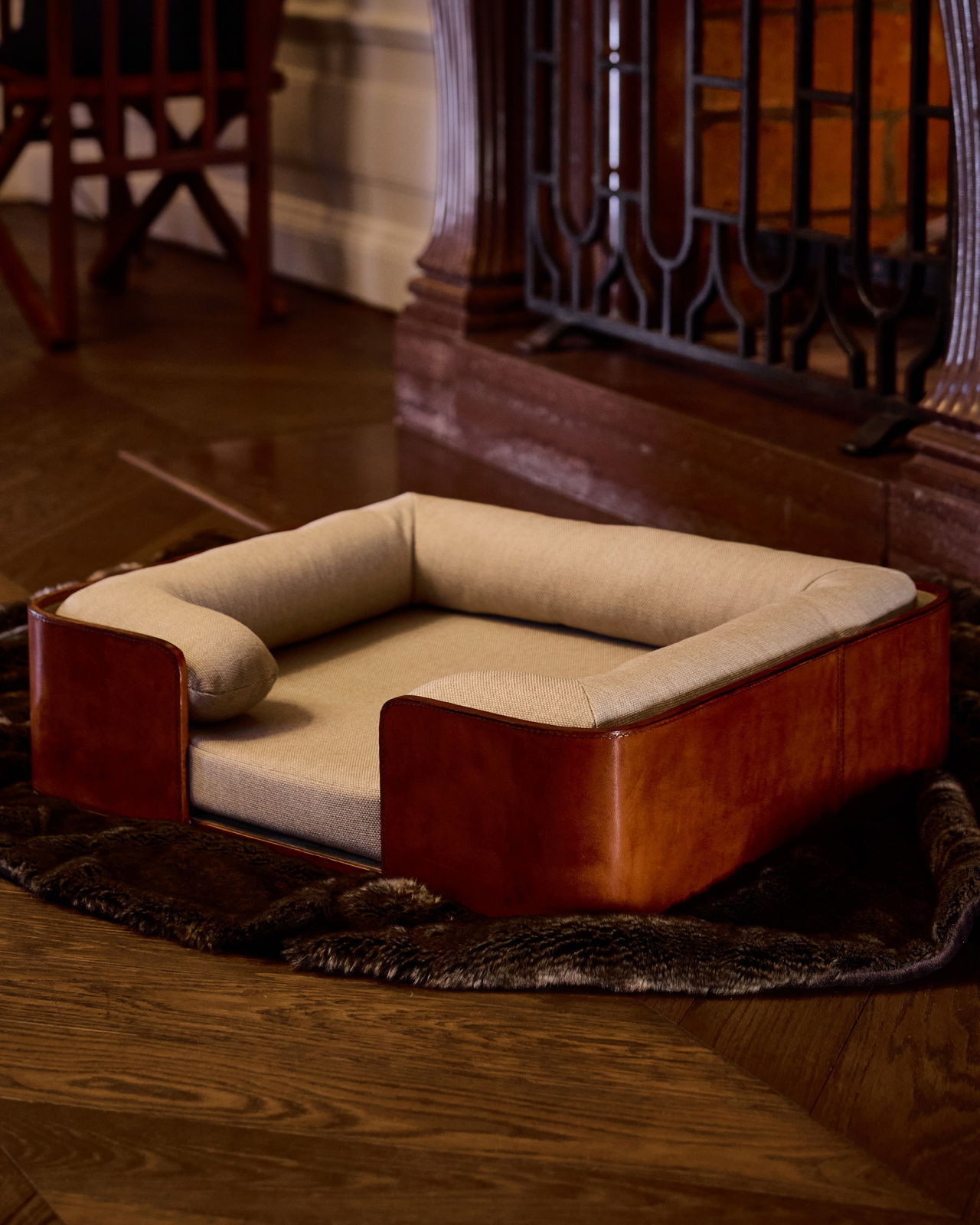 Kensington Dog Bed Seabreeze Sand