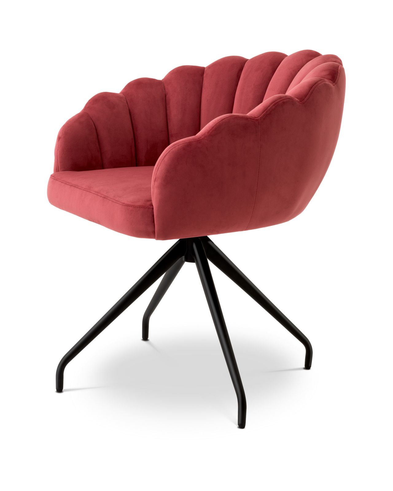 Luzern Dining Chair Savona Faded Red Velvet