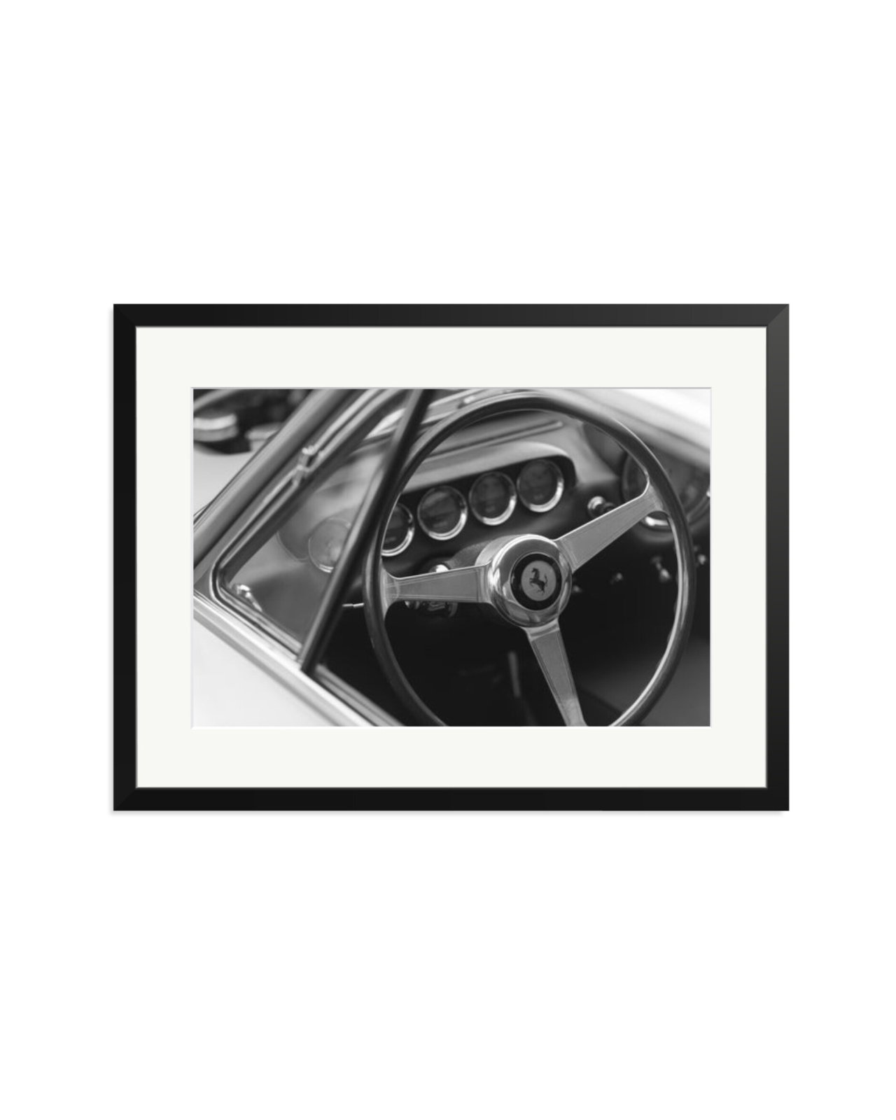 1963 Ferrari 250 Black / XL