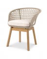 Trinity Outdoor Dining Chair off-white