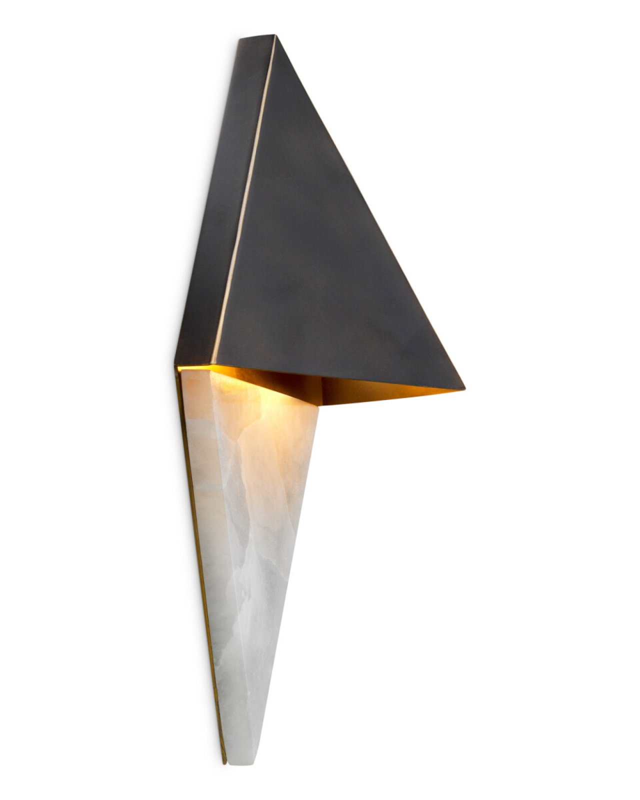 Mirabeau wandlamp zwart