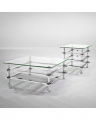 Madagascar Coffee Table Nickel OUTLET
