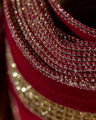 Eleanor Ribbon Red/Gold 4,5m