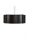 Calgary Ceiling Lamp Leather Ebony