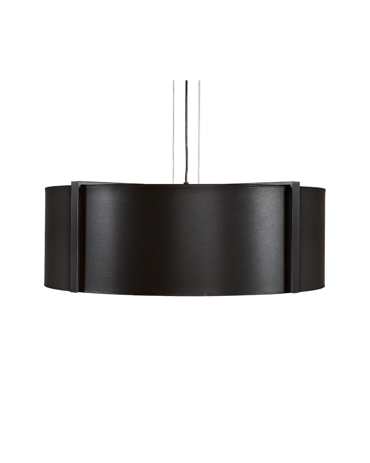 Calgary Ceiling Lamp Leather Ebony