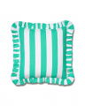 Ruffle Stripes Cushion Cover Sage