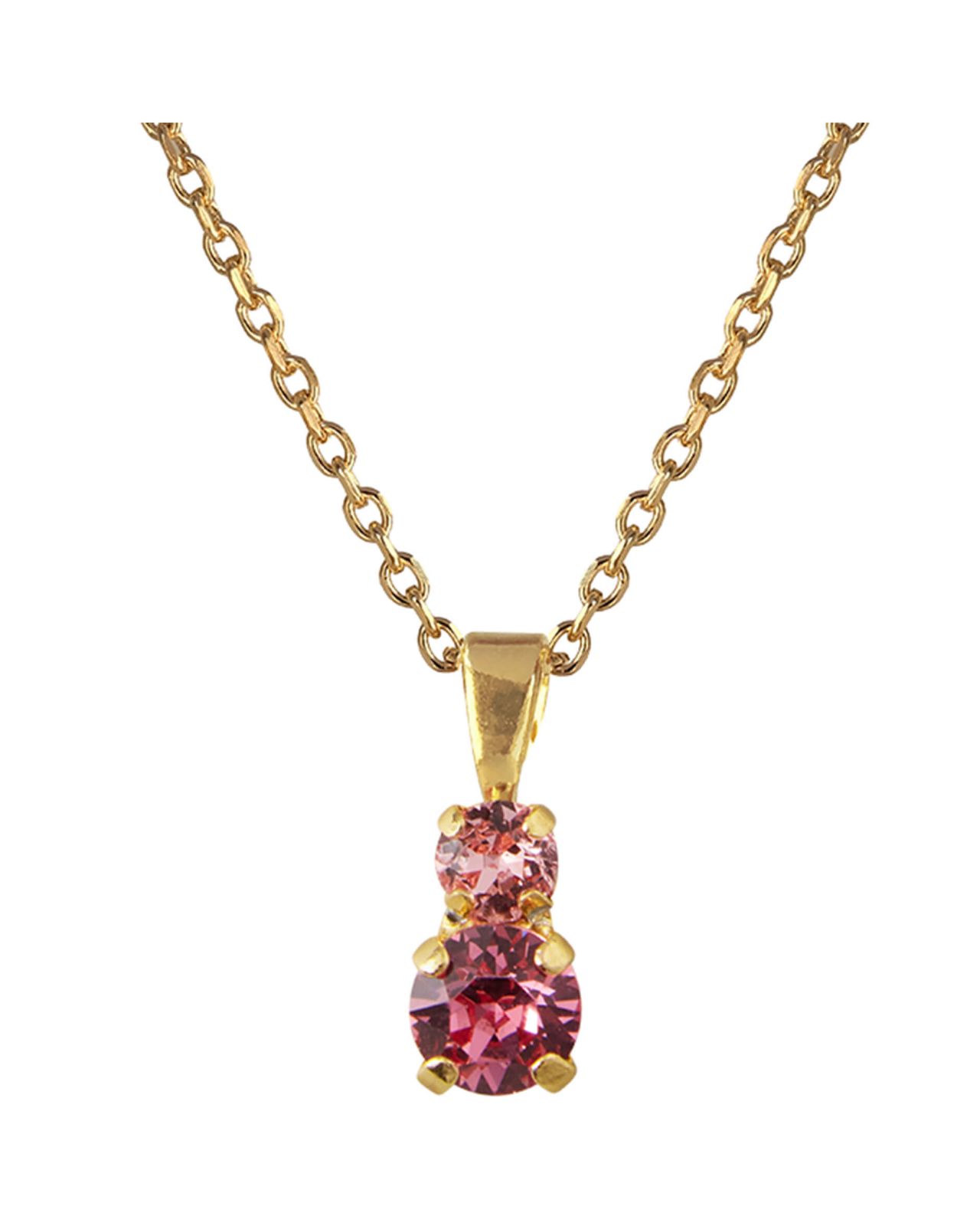 Leah Necklace Rose Combo