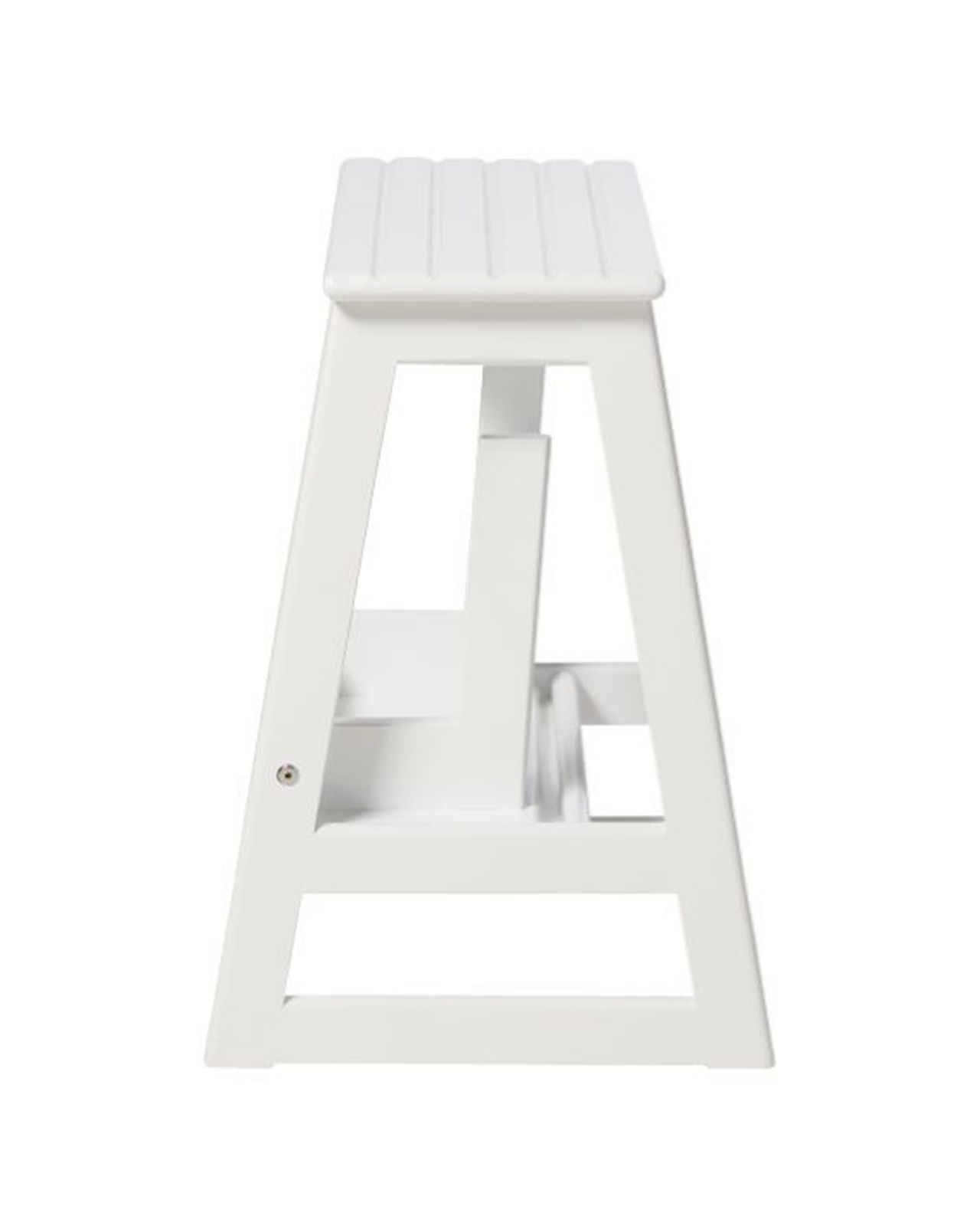 Stepladder, white