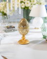 Valentina Fabergé-Ei Weihnachtsdekoration Gold