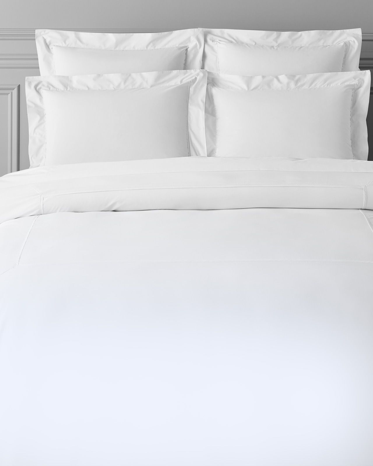 Hudson pillowcase white 2-pack