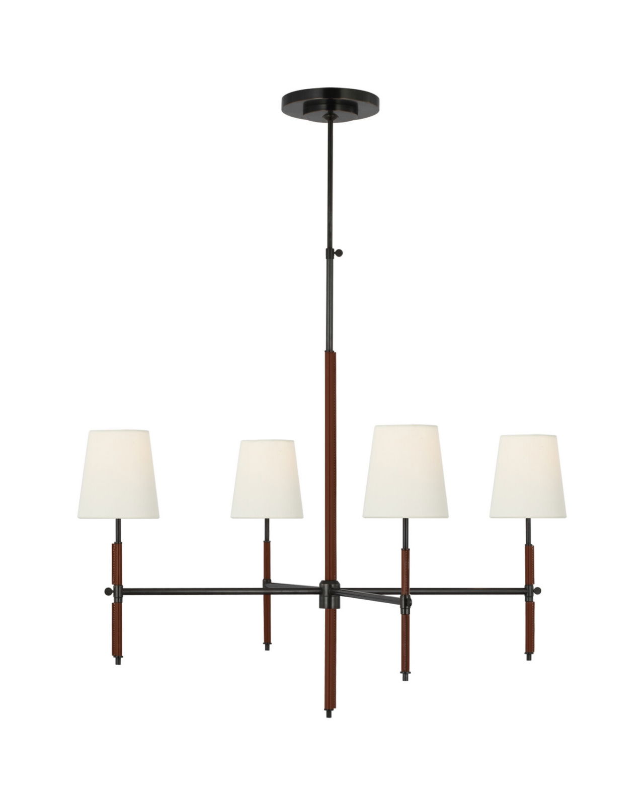 Bryant Wrapped Chandelier Bronze L