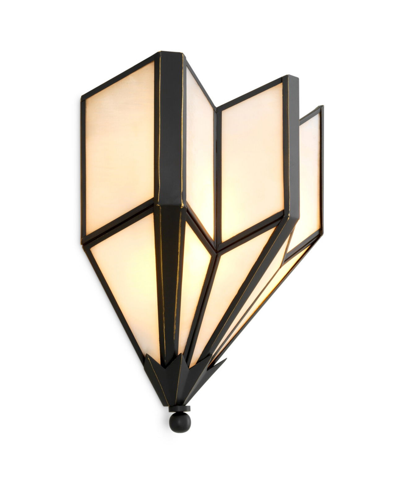 Victory wandlamp brons