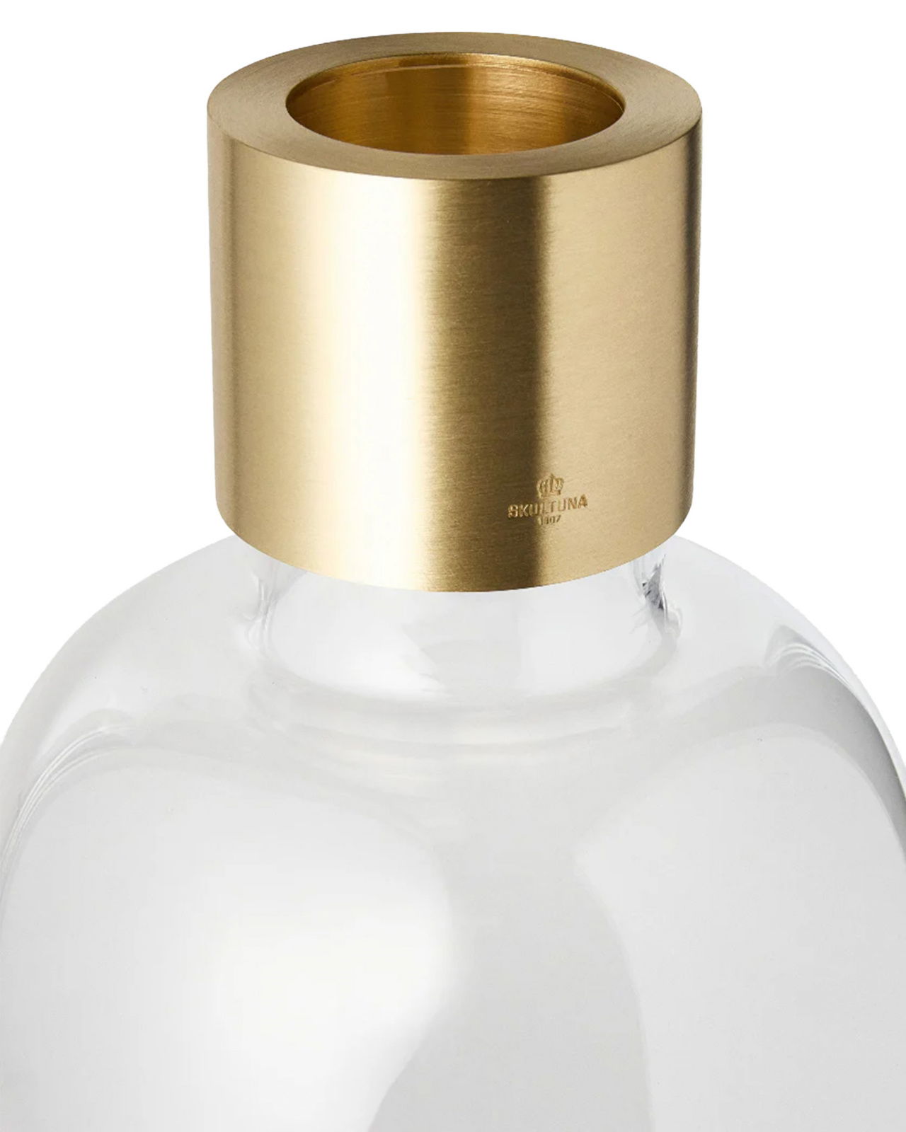 Damejeanne vas mässing 31cm