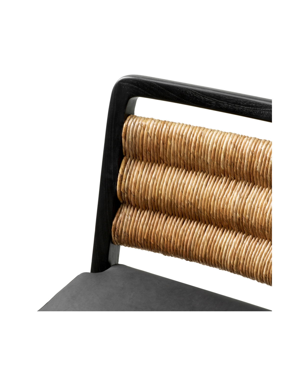 Luberon matstol svart