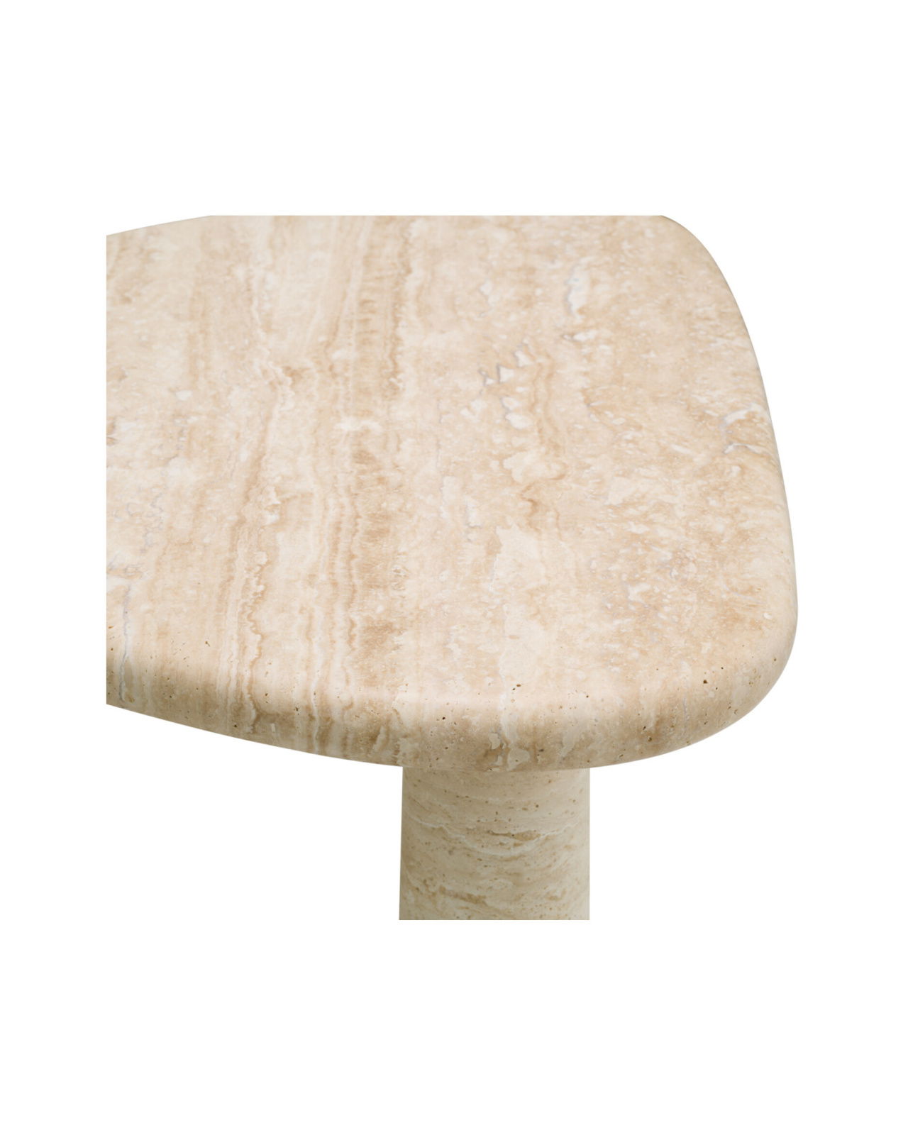 Larino Side Table Travertine