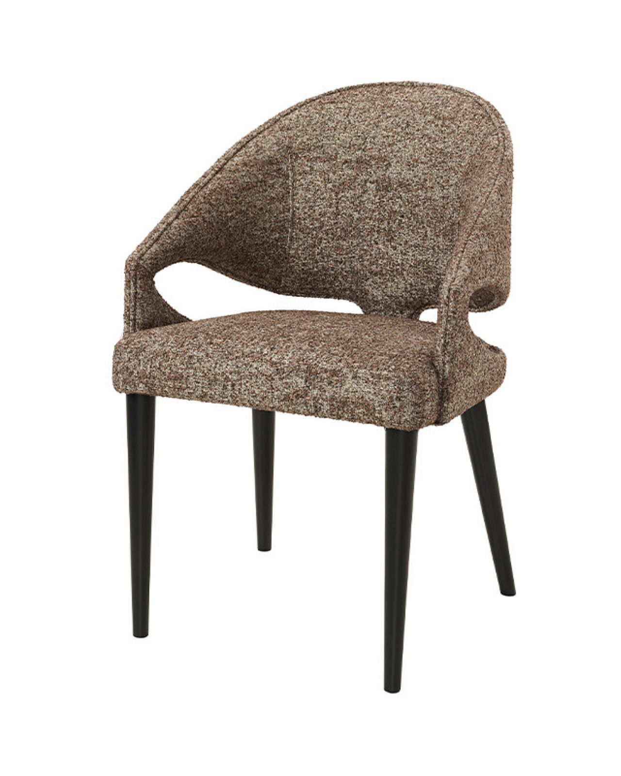 Vance Dining Armchair Bronzo Brown