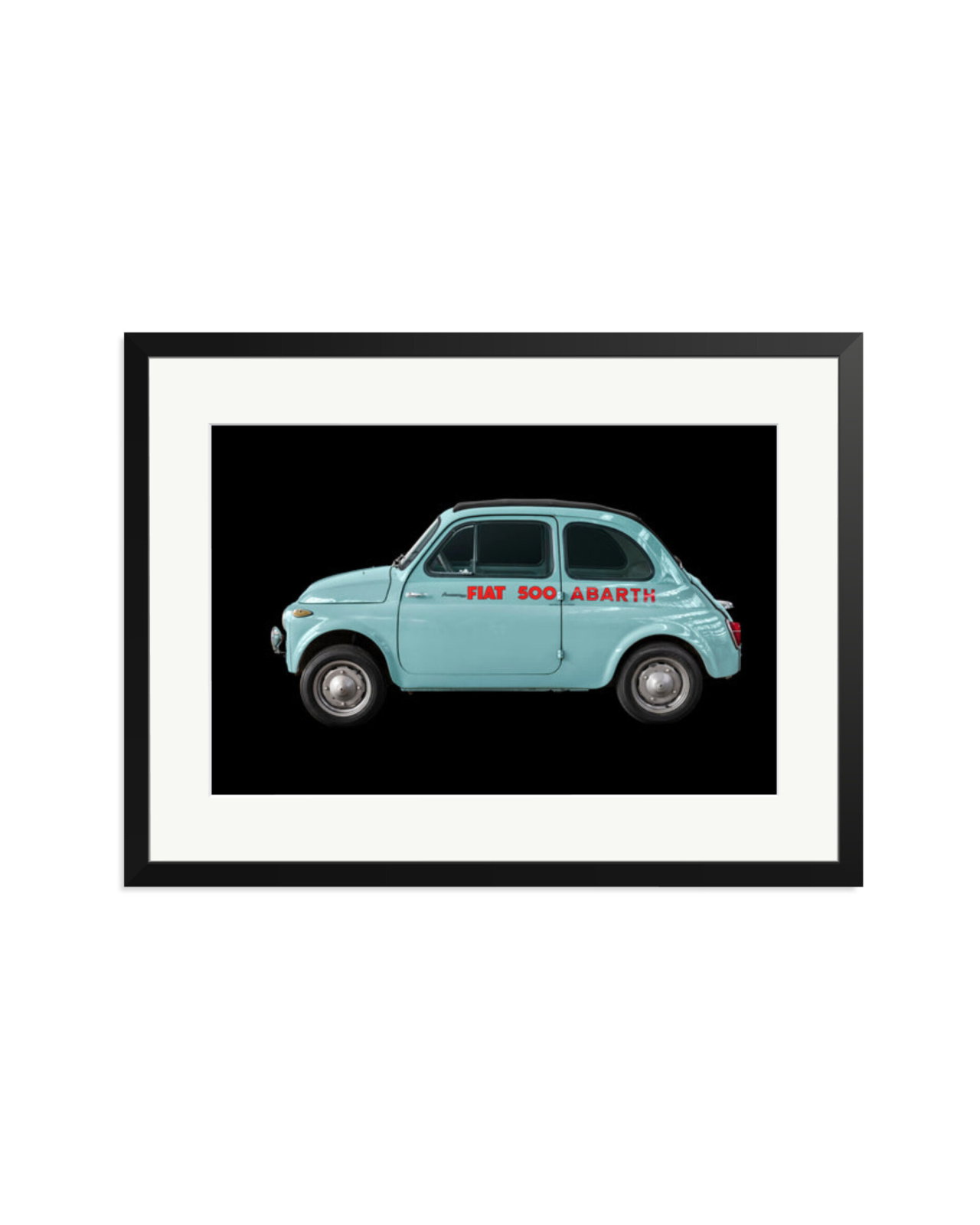 Fiat 500 Abarth Black / XL