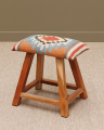 Kilim stool multi