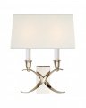 Cross Bouillotte Sconce Polished Nickel Small