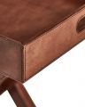 Kensington Tray Table, Leather