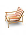 Manzo armchair Florent Orange