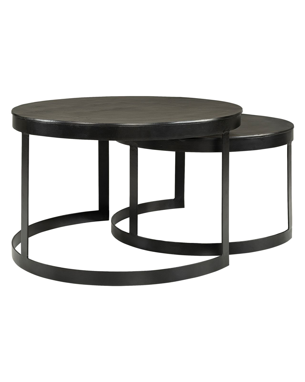 Alanso Nesting Tables Black