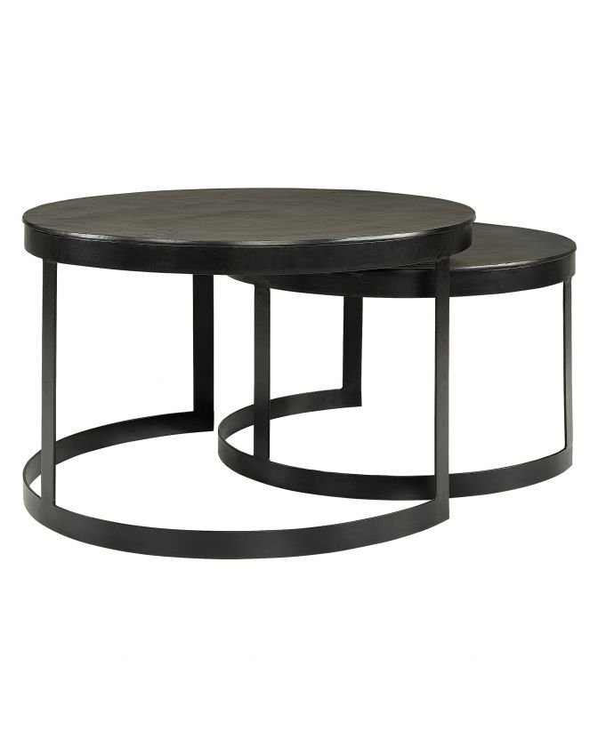 Alanso nesting tables (black)